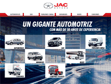 Tablet Screenshot of jacmotors.cl